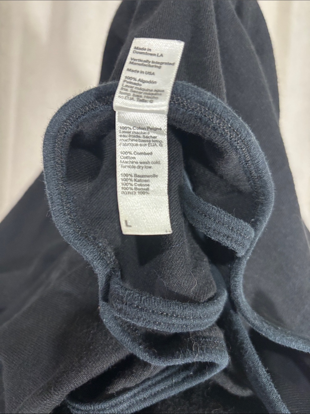 American Apparel Black Tank Mini Dress - Picture 6 of 6